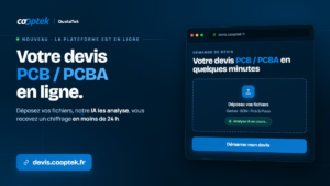 QuoteTek, la plateforme de devis PCB / PCBA en ligne de CoOptek